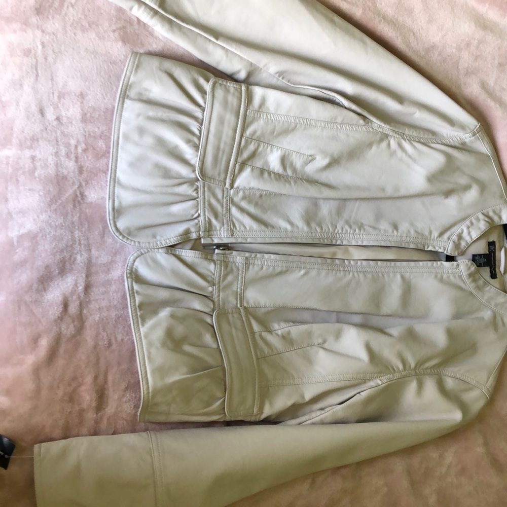 Non leather brand new jacket w tags